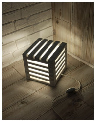 Светильник-ночник Куб - фото